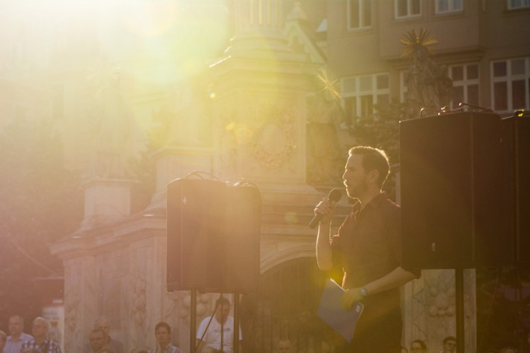 V Brně se opět po týdnu setkali lidé na protest proti Babišovi se Zemanem, autor: Tomáš Hrivňák