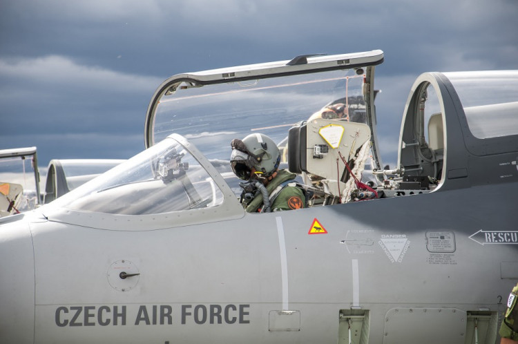 Display piloti 212. taktické letky z Čáslavi v akci