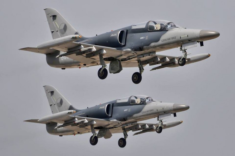 Display piloti 212. taktické letky z Čáslavi v akci