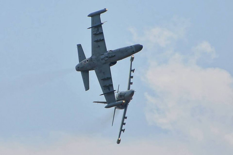 Display piloti 212. taktické letky z Čáslavi v akci