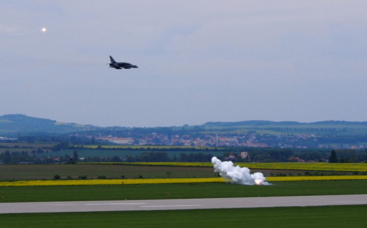 Display piloti 212. taktické letky z Čáslavi v akci