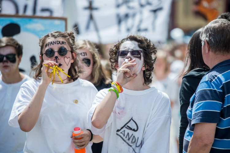 Majálesový průvod 2017