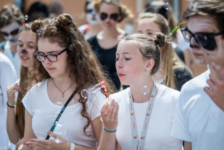 Majálesový průvod 2017