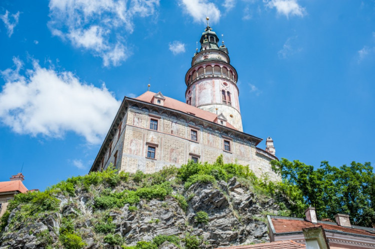 Singapurský prezident navštívil Český Krumlov