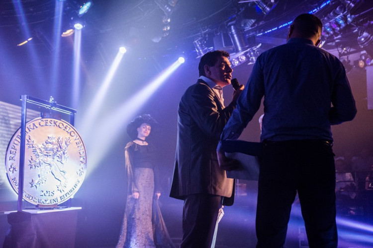 Brněnská mincovna slavnostně odhalila model největší mince světa, Autor: Tomáš Hrivňák