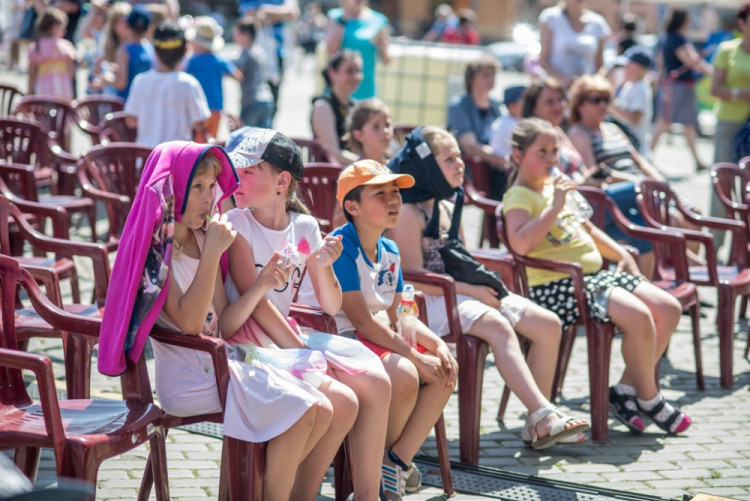 Happening ZUŠ Open v Českých Budějovicích.