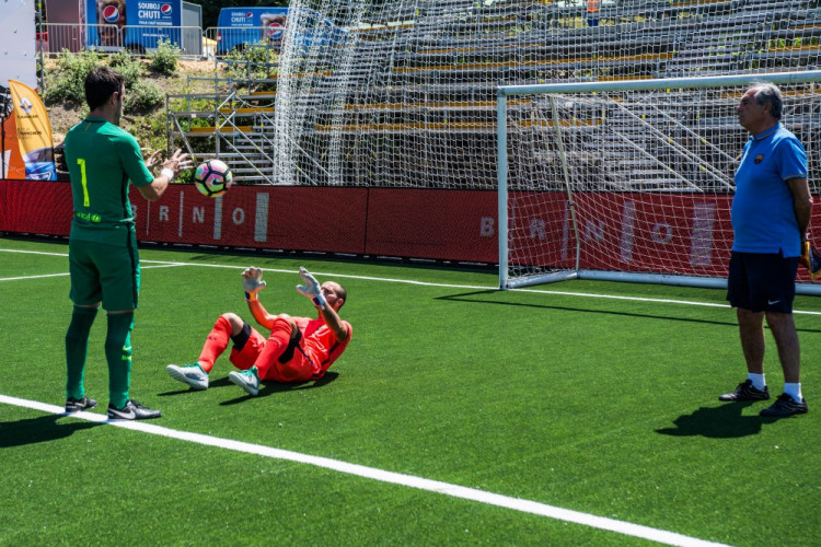 Na Souboj legend dorazila i legendární Barcelona, autor: Tomáš Hrivňák