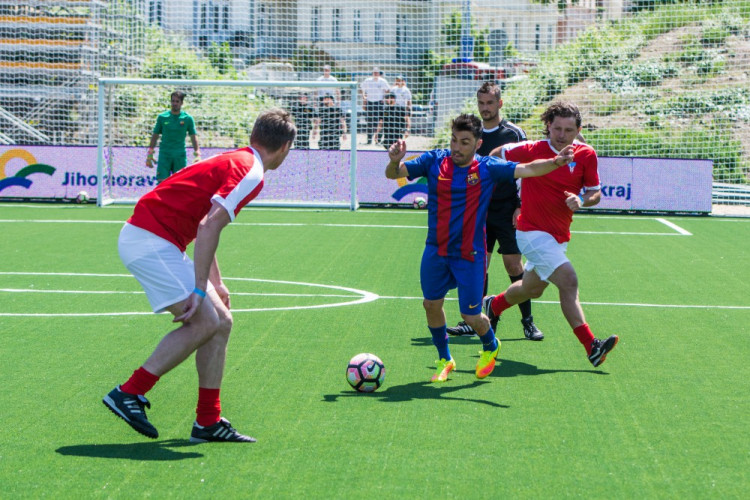 Na Souboj legend dorazila i legendární Barcelona, autor: Tomáš Hrivňák