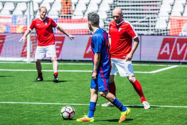 Na Souboj legend dorazila i legendární Barcelona, autor: Tomáš Hrivňák