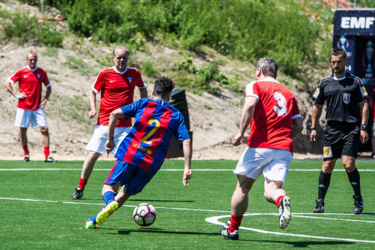 Na Souboj legend dorazila i legendární Barcelona, autor: Tomáš Hrivňák