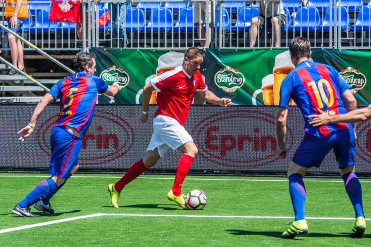 Na Souboj legend dorazila i legendární Barcelona, autor: Tomáš Hrivňák