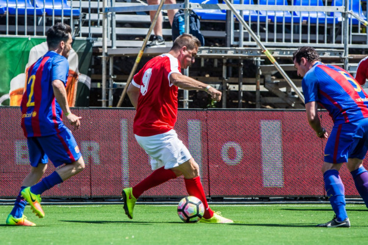 Na Souboj legend dorazila i legendární Barcelona, autor: Tomáš Hrivňák