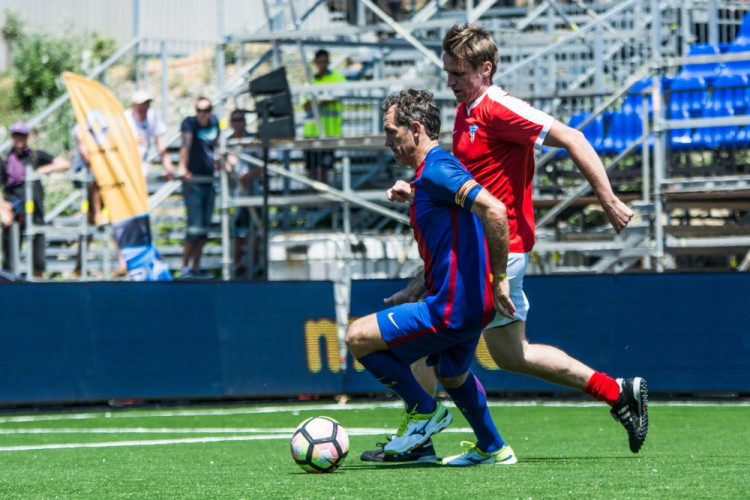 Na Souboj legend dorazila i legendární Barcelona, autor: Tomáš Hrivňák