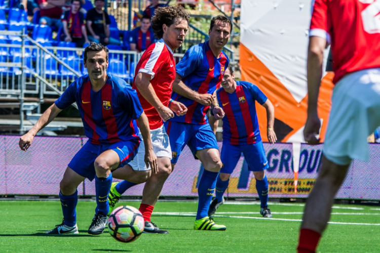 Na Souboj legend dorazila i legendární Barcelona, autor: Tomáš Hrivňák