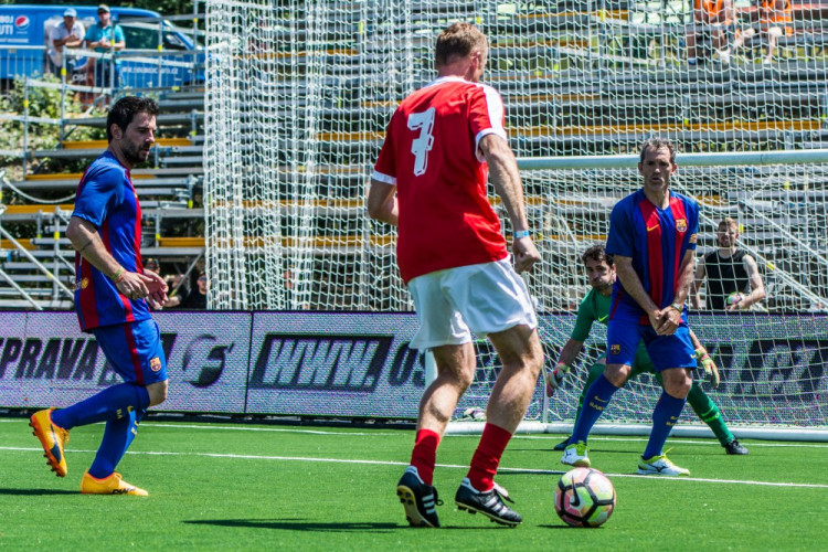 Na Souboj legend dorazila i legendární Barcelona, autor: Tomáš Hrivňák