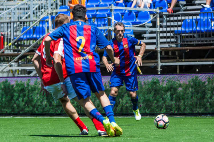 Na Souboj legend dorazila i legendární Barcelona, autor: Tomáš Hrivňák