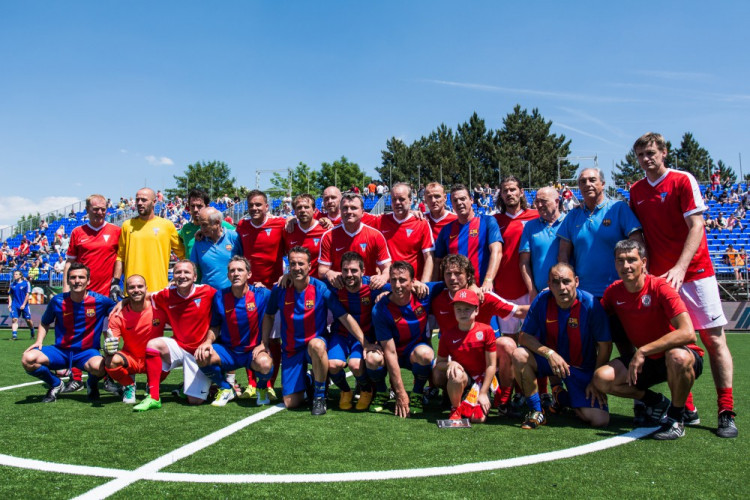 Na Souboj legend dorazila i legendární Barcelona, autor: Tomáš Hrivňák