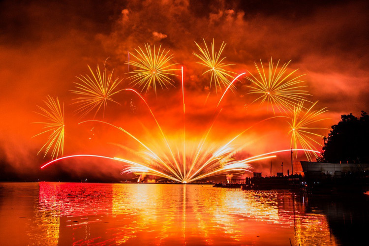 Jack Sparrow rozzářil oblohu, autor: Tomáš Hrivňák