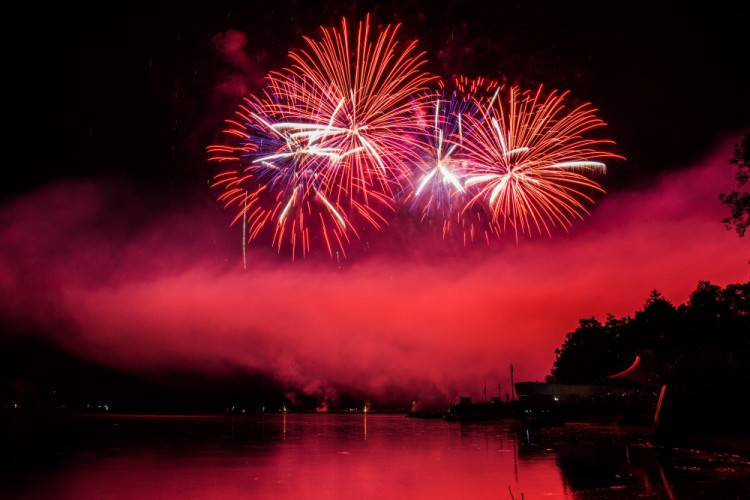 Jack Sparrow rozzářil oblohu, autor: Tomáš Hrivňák