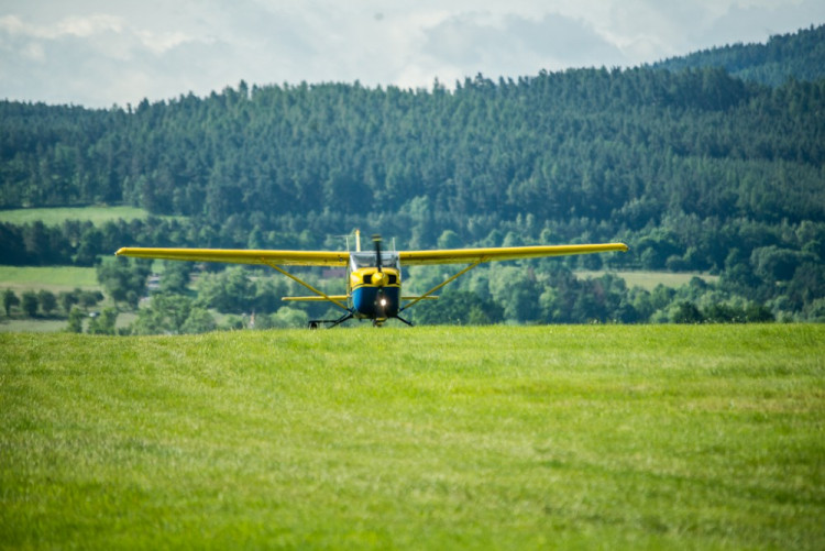 Strakonické taktické cvičení Integrovaného záchranného systému Letadlo 2017