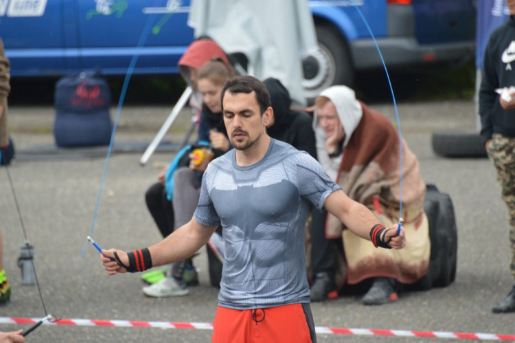 FOTO: Svaly a pot. Při víkendových Sokol Games poměřily desítky siláků dovednosti v různých disciplínách