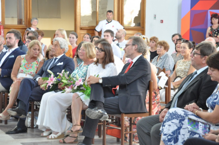 Vernisáž zahájila výstavu Victora Vasarelyho v Alšově jihočeské galerii