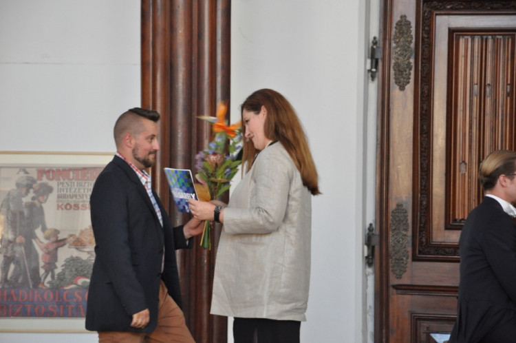 Vernisáž zahájila výstavu Victora Vasarelyho v Alšově jihočeské galerii