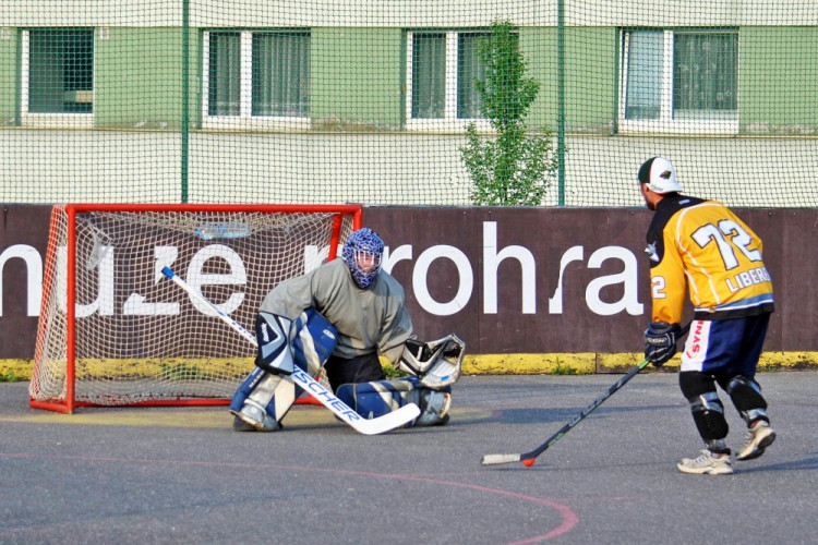 Hokejbalový titul mají Vosy