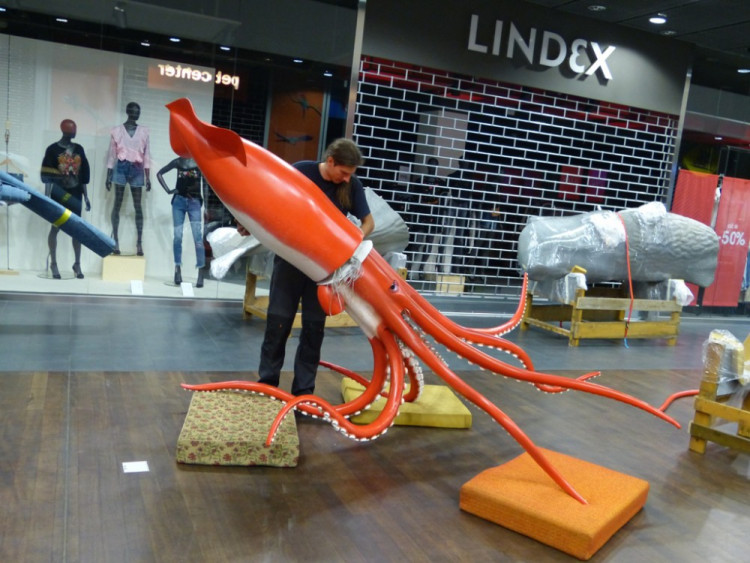 Z instalace výstavy 