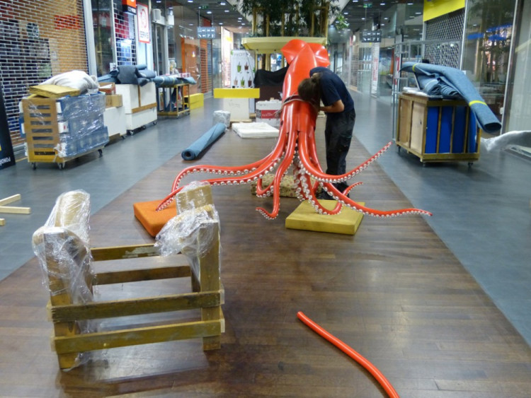 Z instalace výstavy 