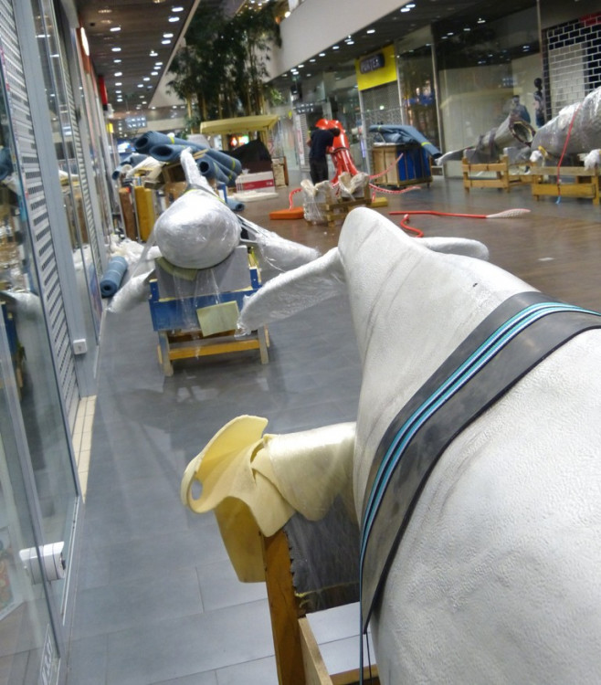 Z instalace výstavy 