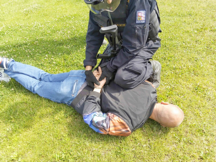Soutěž policejních hlídek Rallye Rejvíz 2017