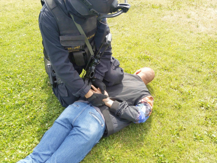 Soutěž policejních hlídek Rallye Rejvíz 2017