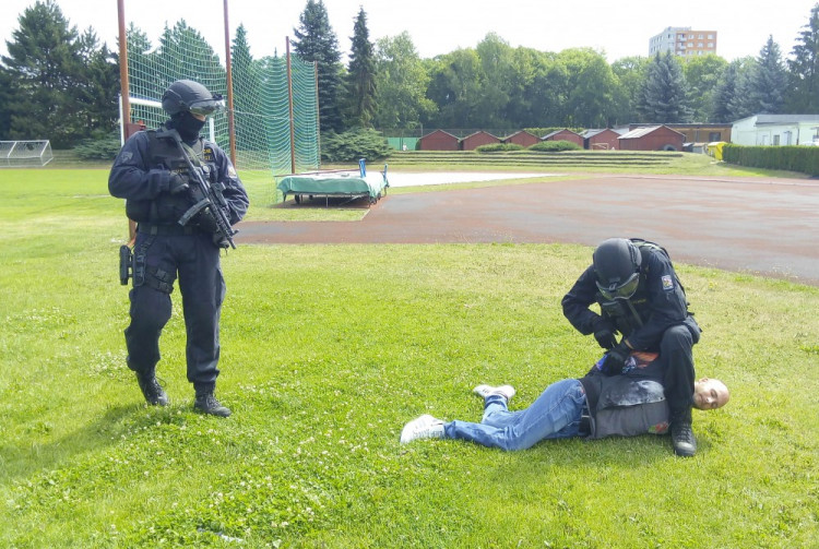 Soutěž policejních hlídek Rallye Rejvíz 2017