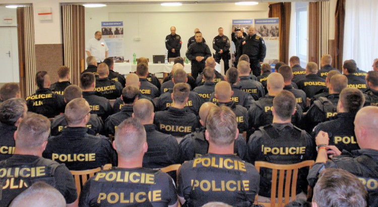 Soutěž policejních hlídek Rallye Rejvíz 2017