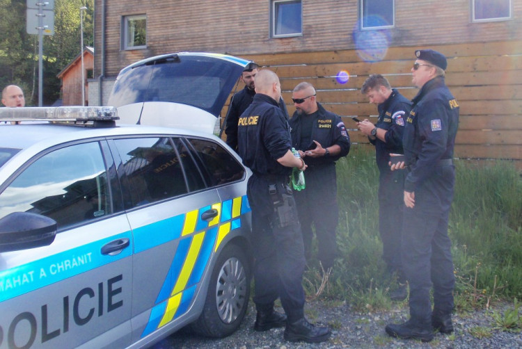 Soutěž policejních hlídek Rallye Rejvíz 2017