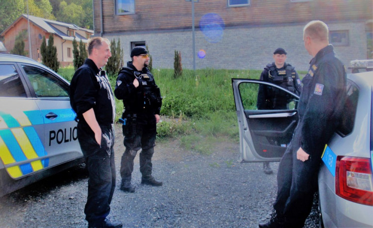 Soutěž policejních hlídek Rallye Rejvíz 2017