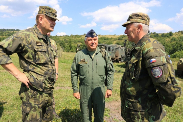 Bojové střelby ukončily taktické cvičení zaměřené na integrovanou protivzdušnou obranu NATO