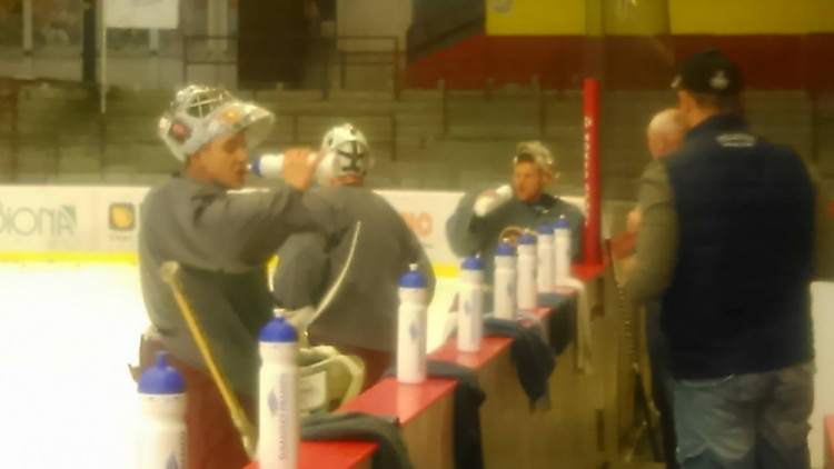 Dukla Jihlava vyjela poprvé na led