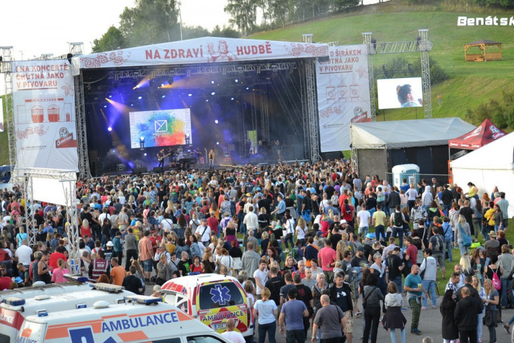 Druhý den festivalu Benátská! ve veseckém areálu