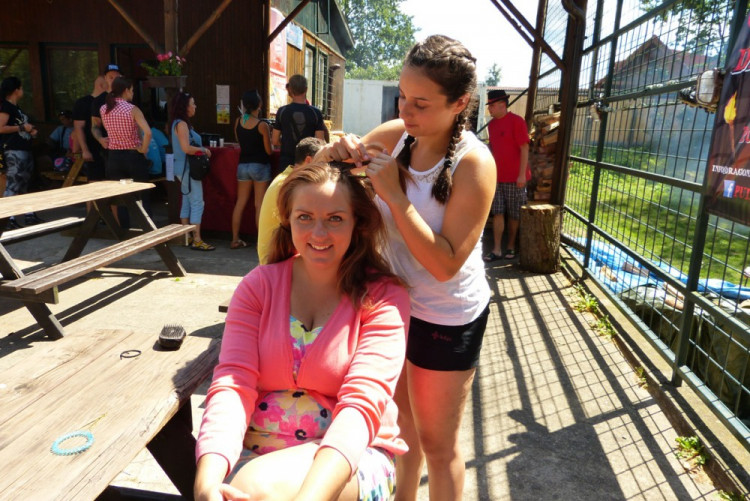 Závod dračích lodí v Telči 2017