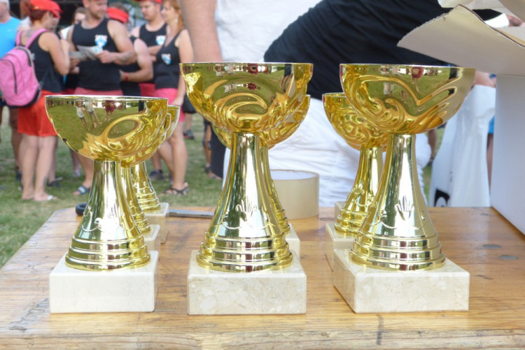 Závod dračích lodí v Telči 2017