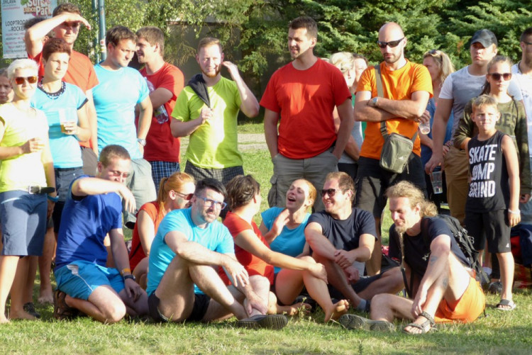 Závod dračích lodí v Telči 2017