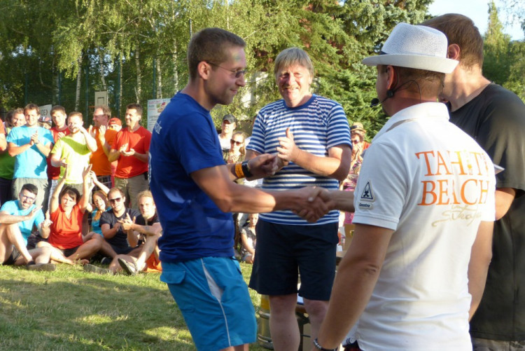 Závod dračích lodí v Telči 2017