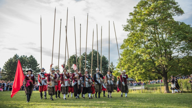 Rekonstrukce bitvy o Brno na Kraví hoře
