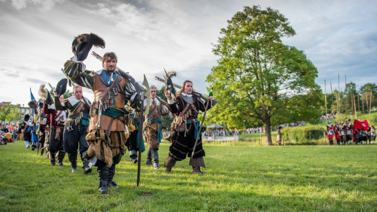 Rekonstrukce bitvy o Brno na Kraví hoře