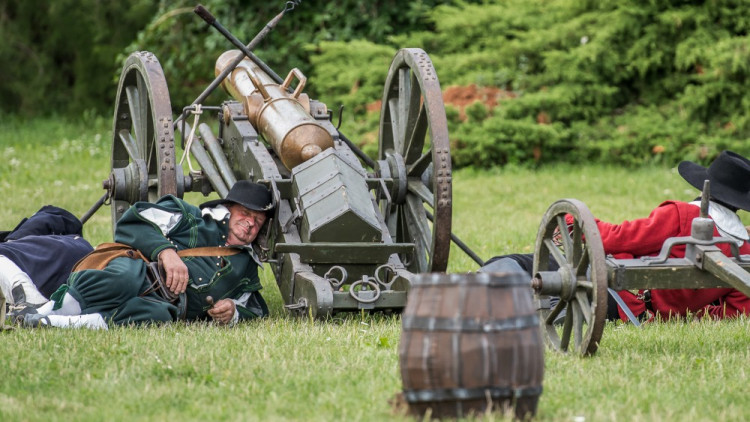 Rekonstrukce bitvy o Brno na Kraví hoře