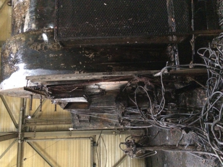 Požár v jihlavském Kronospanu - den poté