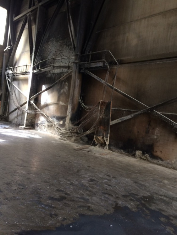 Požár v jihlavském Kronospanu - den poté