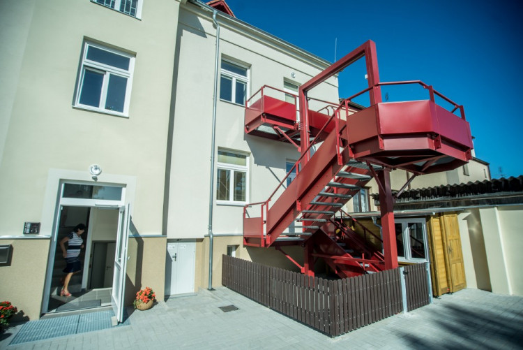 Slavnostní otevření nové školky v ulici Adolfa Trägera